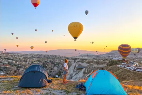Kapadokya'da Kamp Alanları – Birbirinden Heyecanlı Aktiviteler Kapadokya'da!